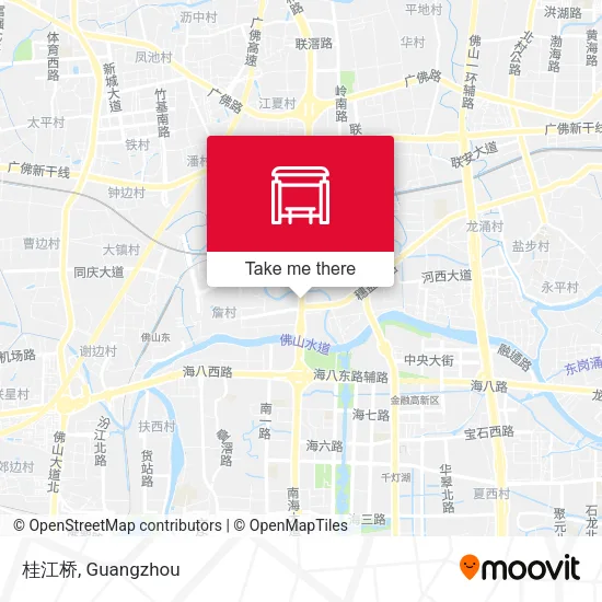 桂江桥 map