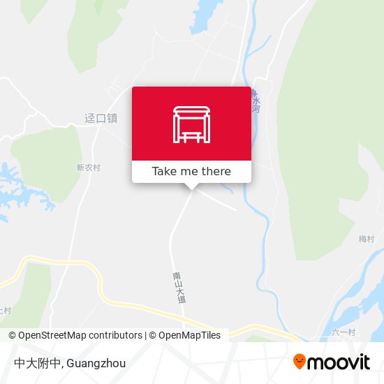 中大附中 map