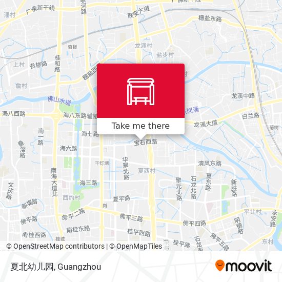 夏北幼儿园 map