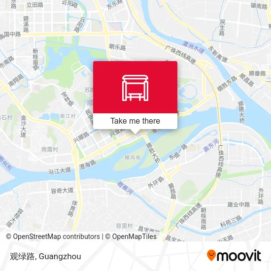 观绿路 map