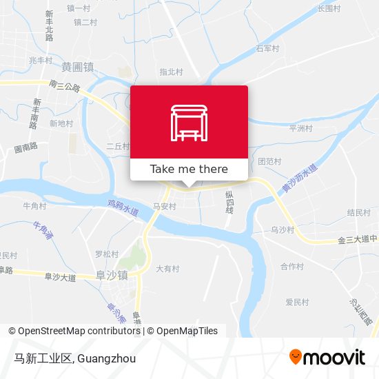 马新工业区 map