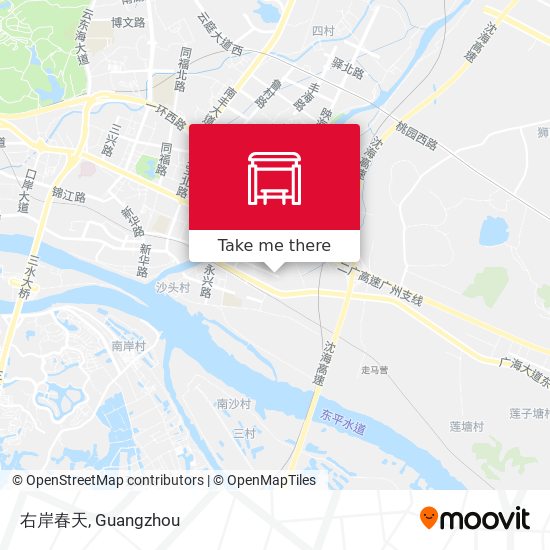 右岸春天 map