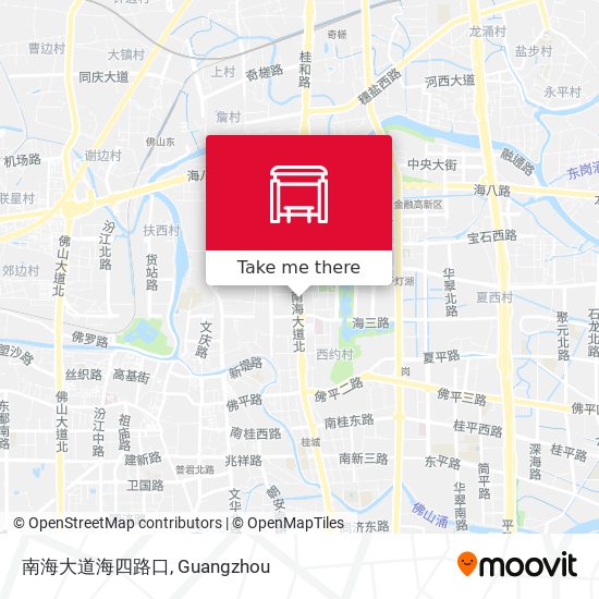 南海大道海四路口 map