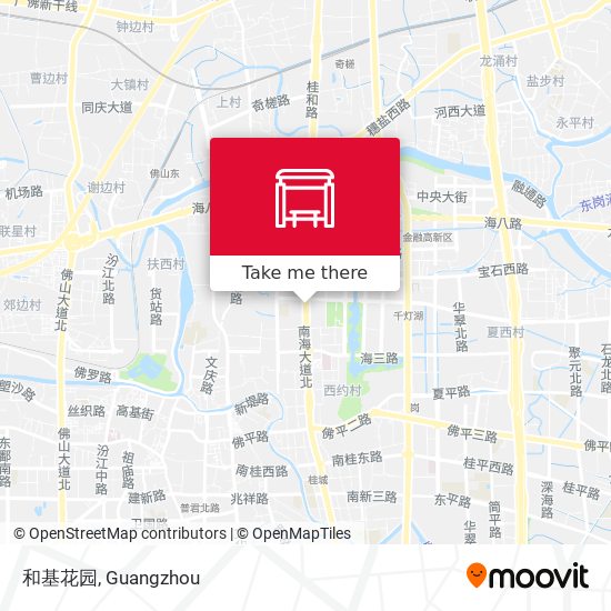 和基花园 map