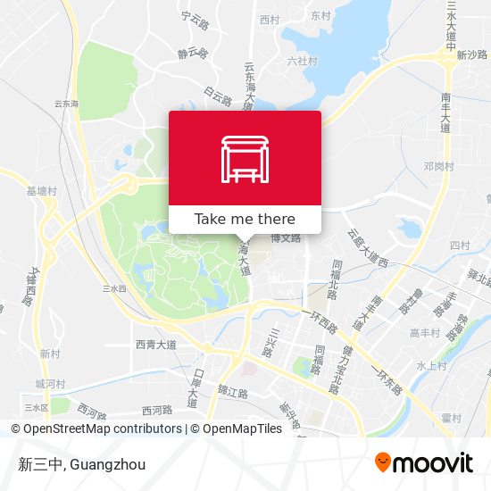 新三中 map