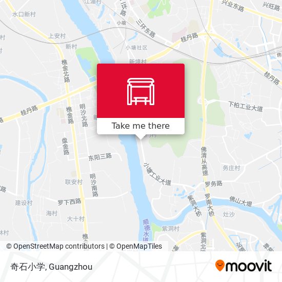 奇石小学 map