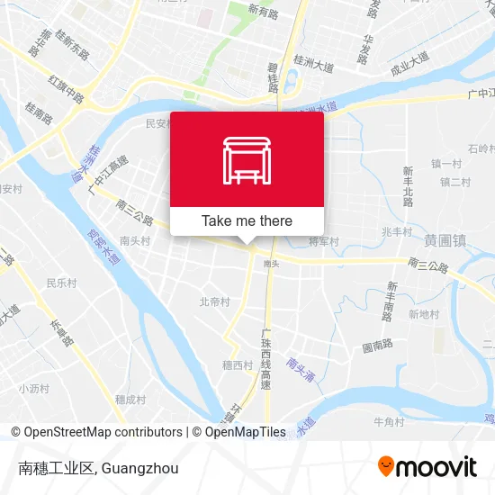 南穗工业区 map
