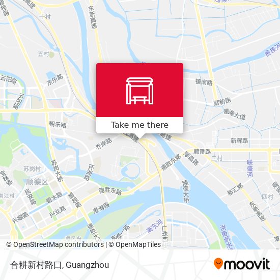合耕新村路口 map
