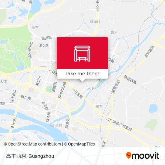 高丰西村 map