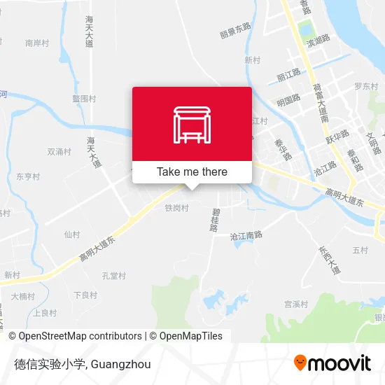 德信实验小学 map