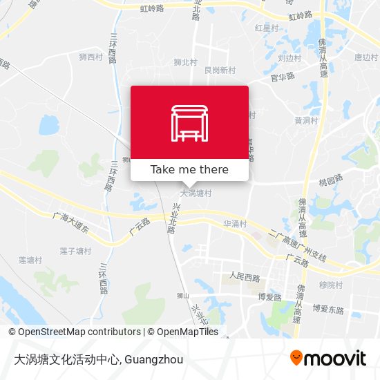 大涡塘文化活动中心 map
