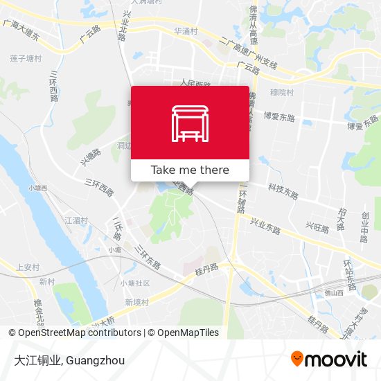 大江铜业 map