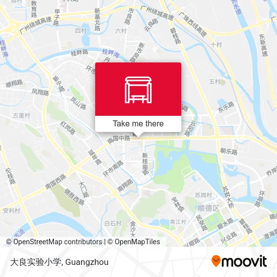大良实验小学 map
