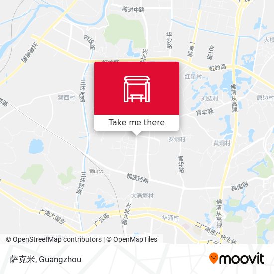 萨克米 map