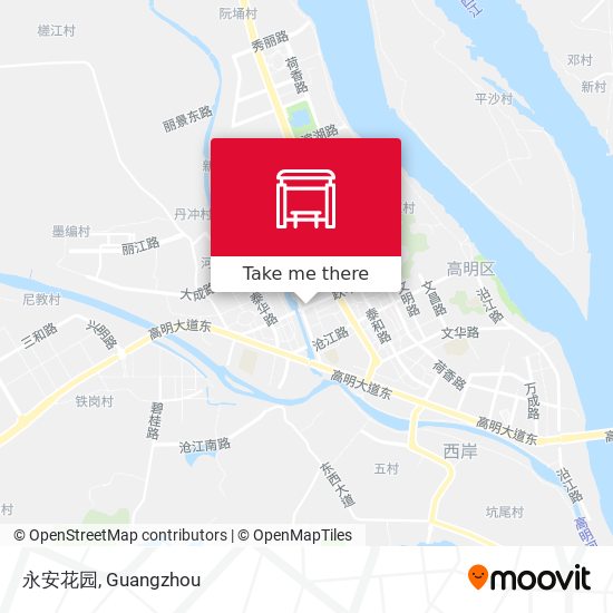 永安花园 map
