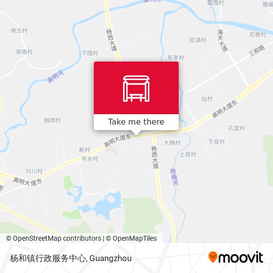 杨和镇行政服务中心 map