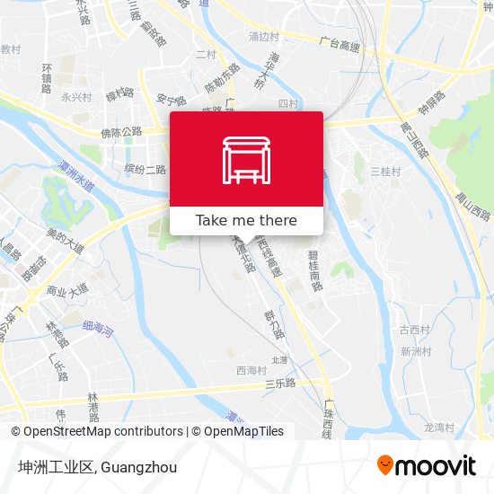 坤洲工业区 map