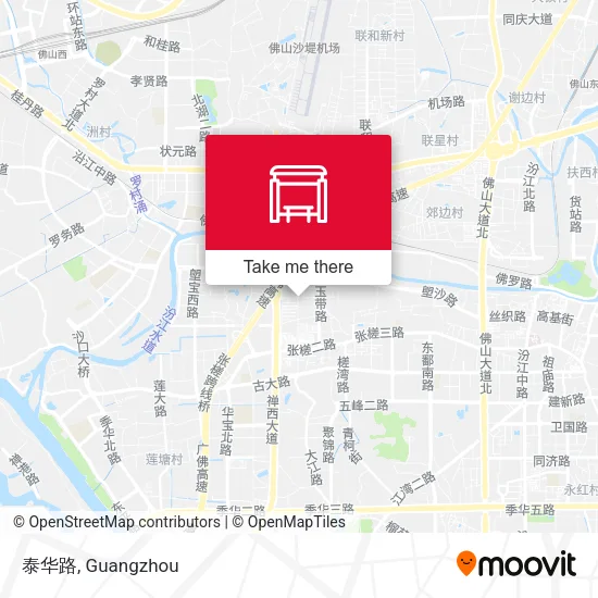 泰华路 map