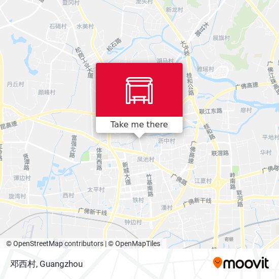 邓西村 map