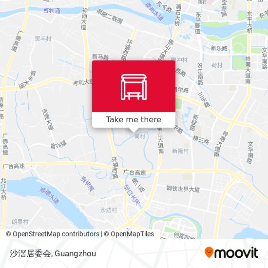 沙滘居委会 map