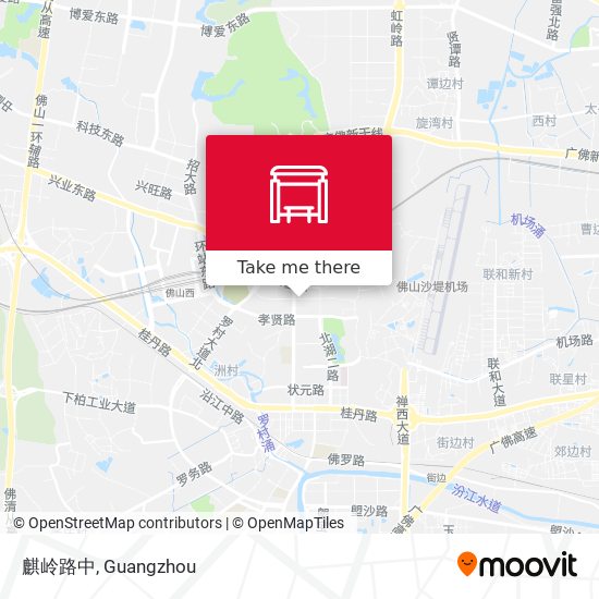 麒岭路中 map