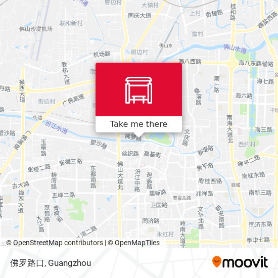佛罗路口 map