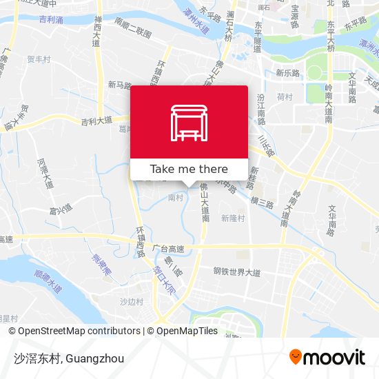 沙滘东村 map