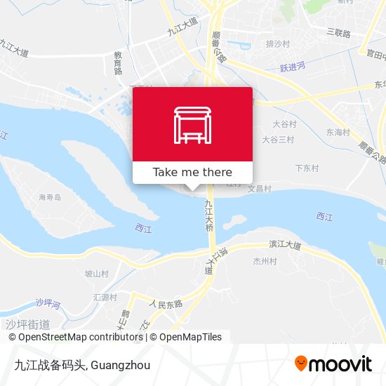 九江战备码头 map