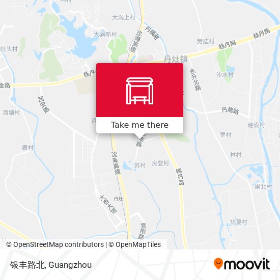 银丰路北 map