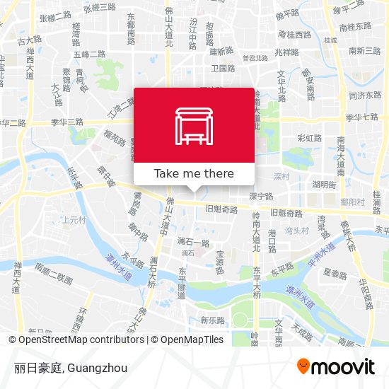 丽日豪庭 map