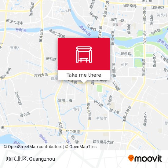 顺联北区 map
