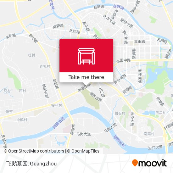 飞鹅墓园 map