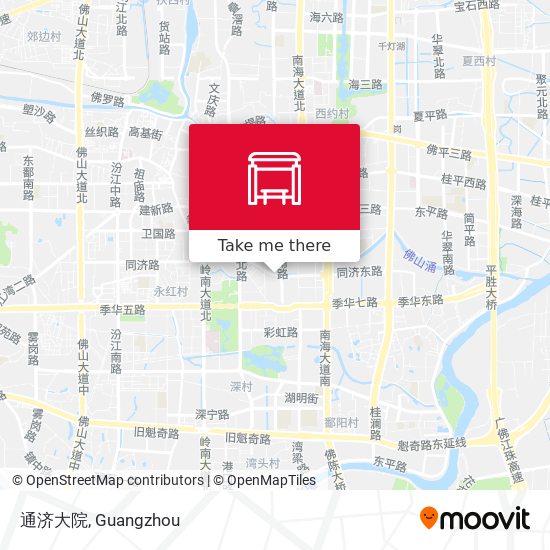 通济大院 map