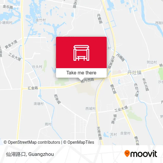 仙湖路口 map