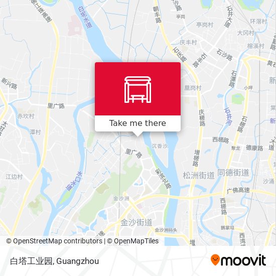 白塔工业园 map