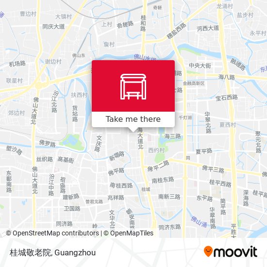 桂城敬老院 map