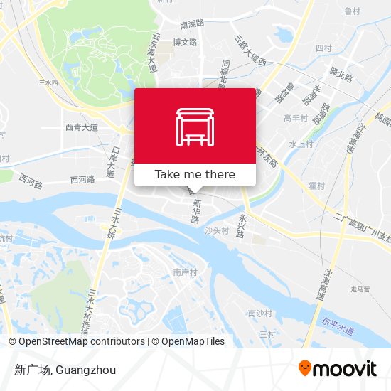新广场 map