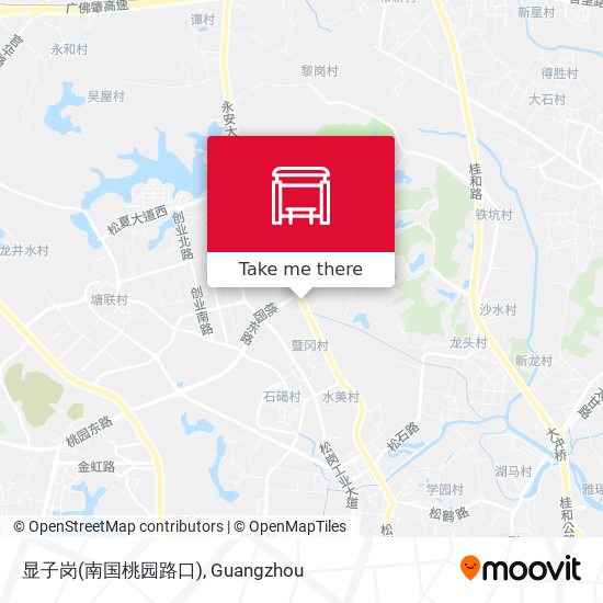 显子岗(南国桃园路口) map