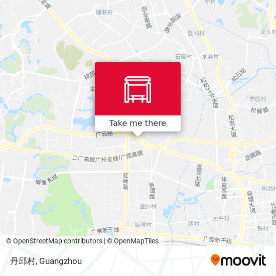 丹邱村 map
