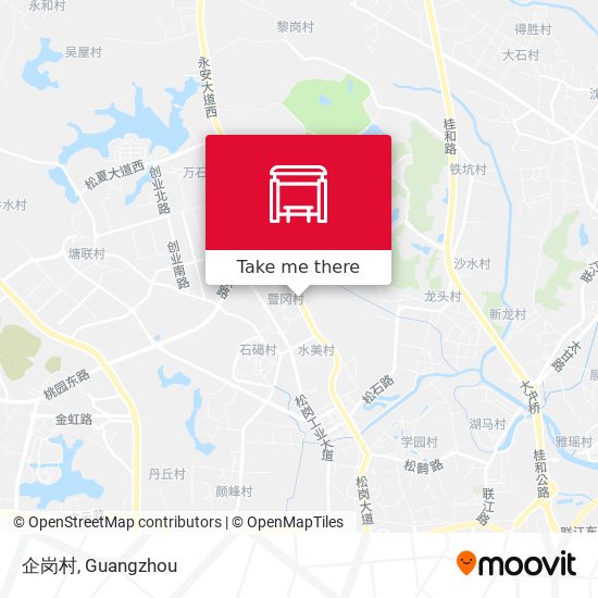 企岗村 map