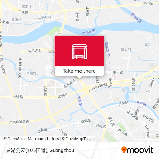 景湖公园(105国道) map
