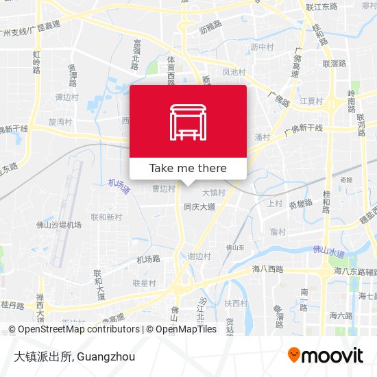 大镇派出所 map