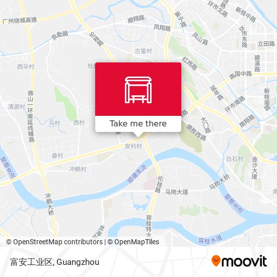 富安工业区 map