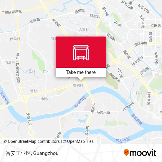 富安工业区 map