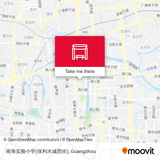 南海实验小学(保利水城西街) map