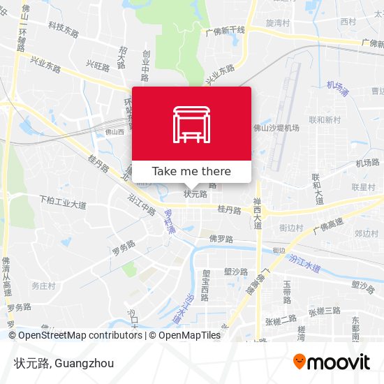 状元路 map