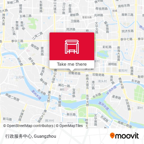 行政服务中心 map