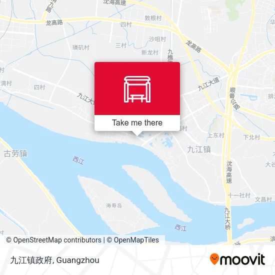 九江镇政府 map