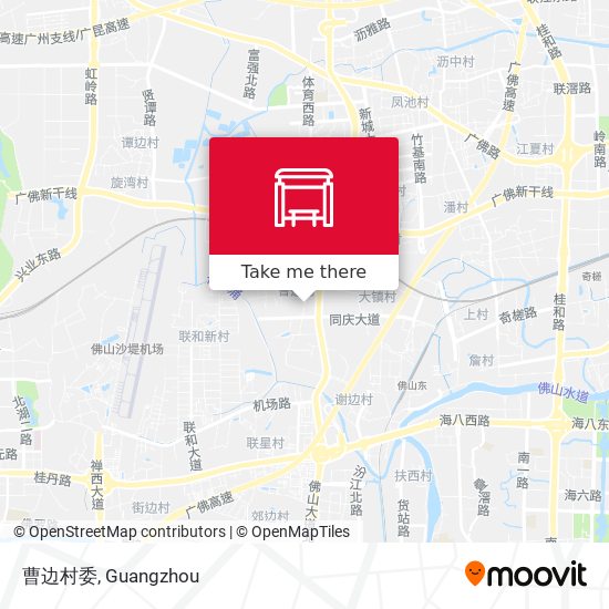曹边村委 map