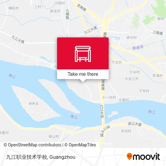 九江职业技术学校 map
